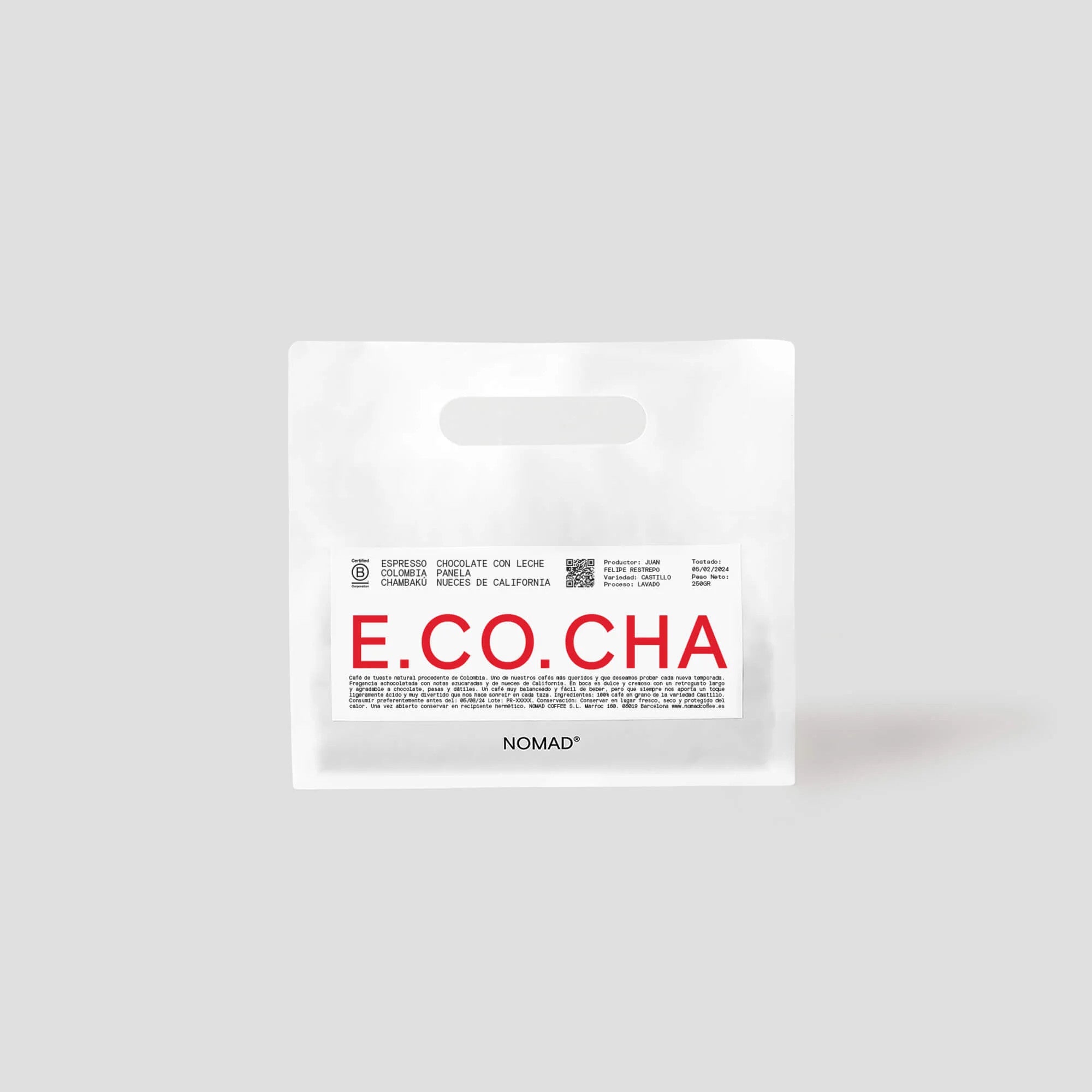 Nomad (Molido) Espresso Colombia Chambakú (250 ml)