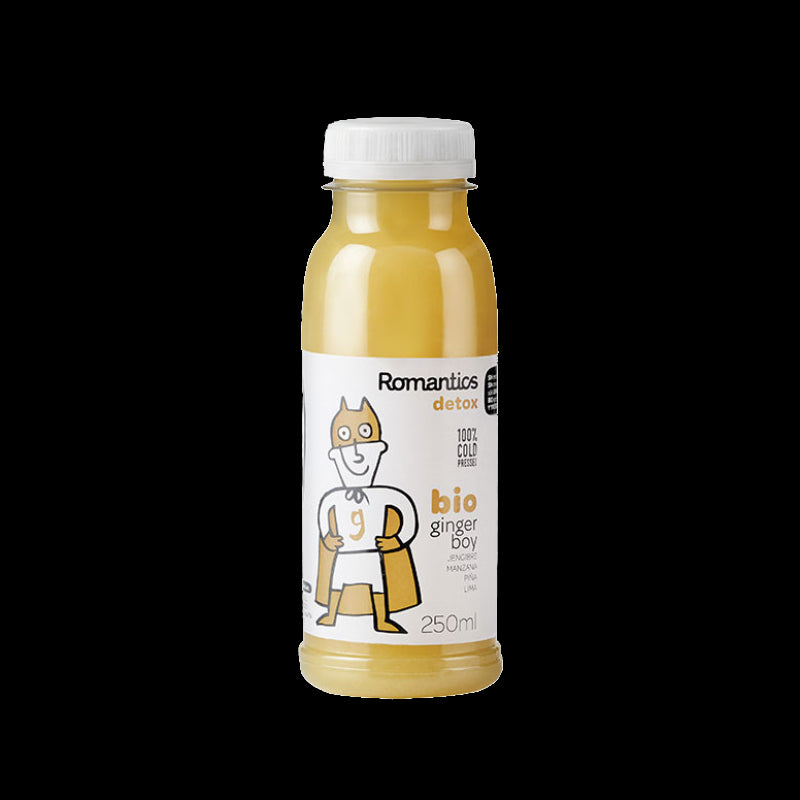 Zumo de Jengibre, Manzana, Piña y Lima (250ml)