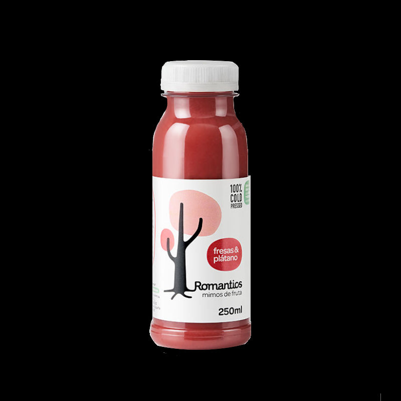 Zumo de Fresas y Plátano (250ml)