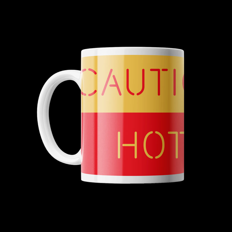 Taza Caution Hot - Edición Colores