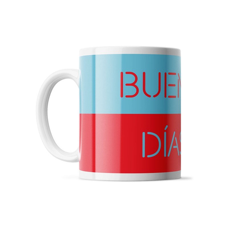 Taza Buenos Días - Edición Colores