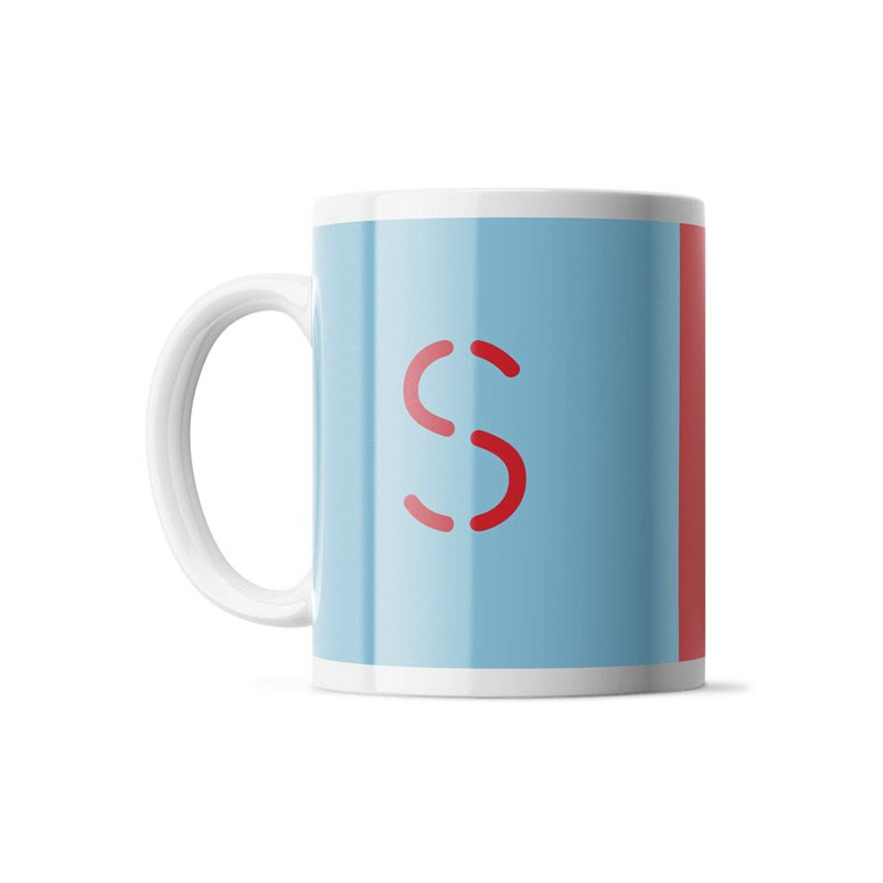 Taza Letra / Número - Edición Colores