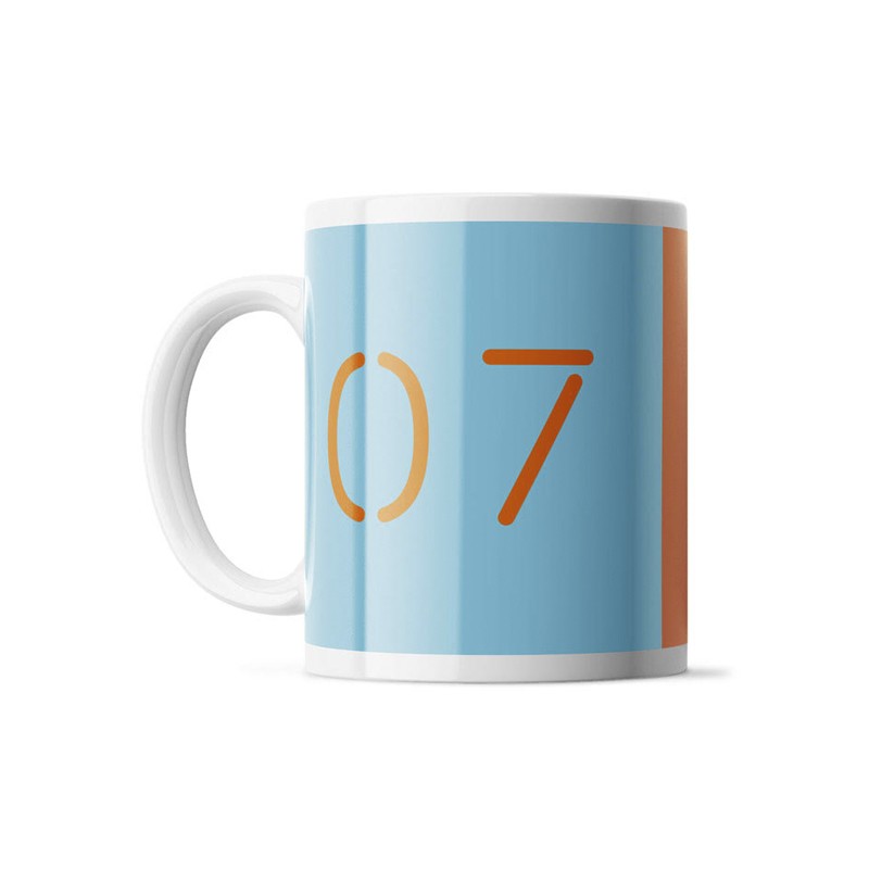 Taza Números - Edición Colores