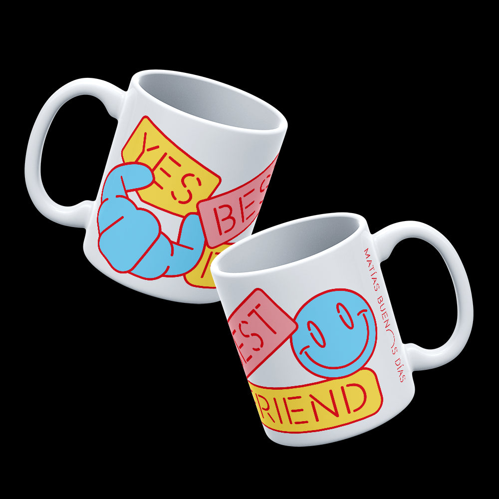 Taza Yes Best Friend