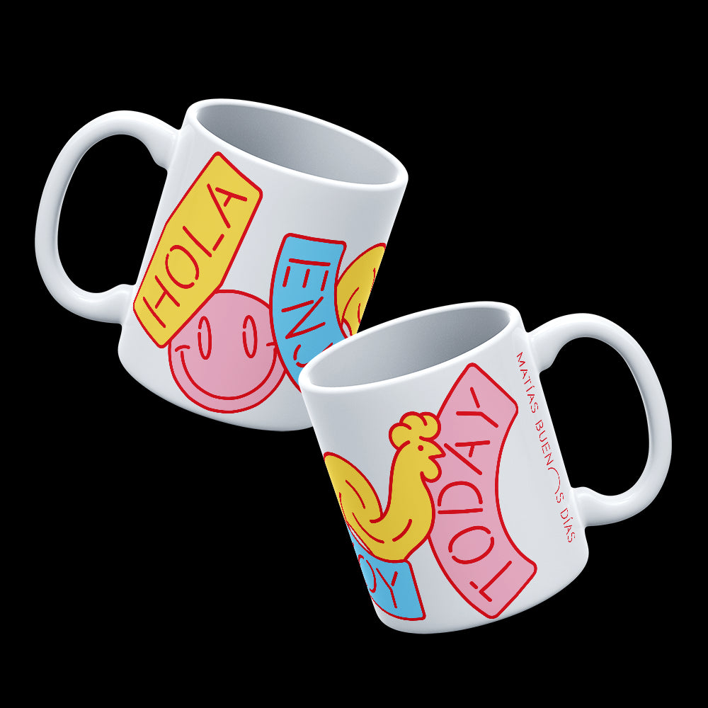 Taza Hola Enjoy Today