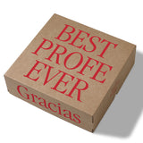Nueva Caja Best Profe Ever- Gracias