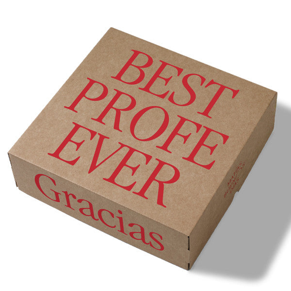 Nueva Caja Best Profe Ever- Gracias