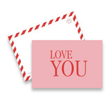 Tarjeta "Love You" -  Más Amor