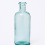 Botella de cristal reciclado 70 cl – Verde azulado con encanto artesanal