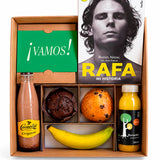 Pack Desayuno + Libro de Rafa Nadal | Regalo Único - Matias Buenos Dias