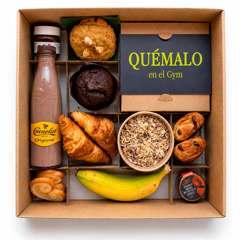 Pack Regalo "Quémalo en el Gym" 🤣 | Desayuno 🏋🏼‍♂️