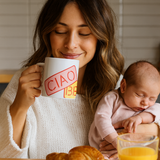 Taza Original de Regalo "Ciao Bebé"